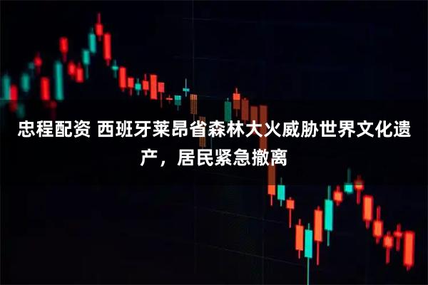 忠程配资 西班牙莱昂省森林大火威胁世界文化遗产,居民紧急撤离